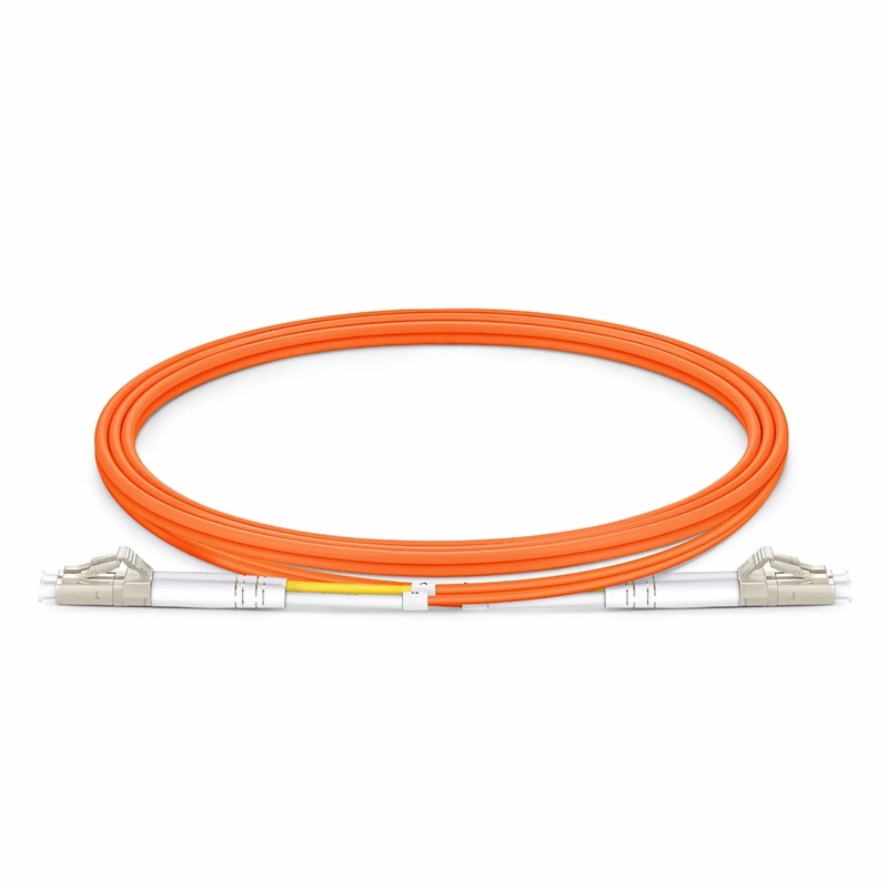 1.8mm LC/UPC-LC/UPC Duplex 62.5/125um OM1 PVC Jacket Tight-Buffered Fiber Patch Cable