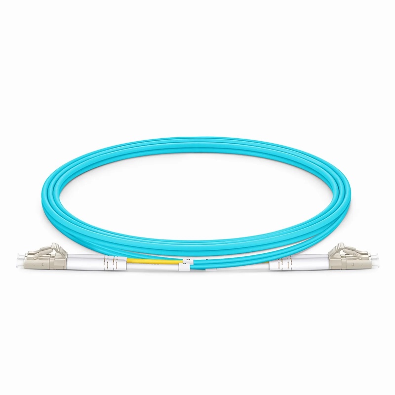 1.8mm LC/UPC-LC/UPC Duplex 50/125um OM3 LSZH Jacket Tight-Buffered Fiber Patch Cable