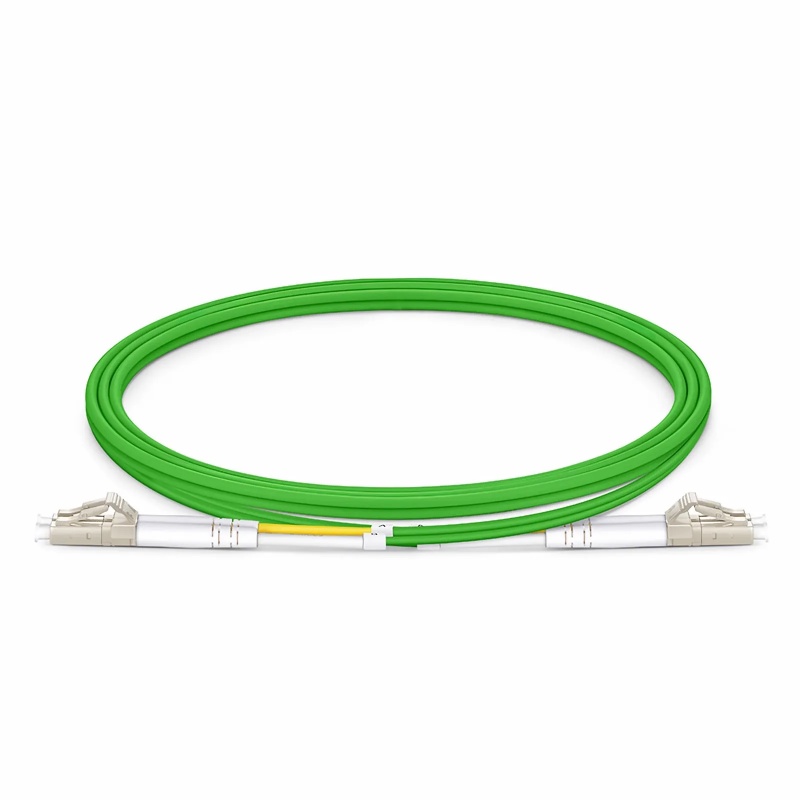 1.8mm LC/UPC-LC/UPC Duplex 50/125um OM5 LSZH Jacket Tight-Buffered Fiber Patch Cable