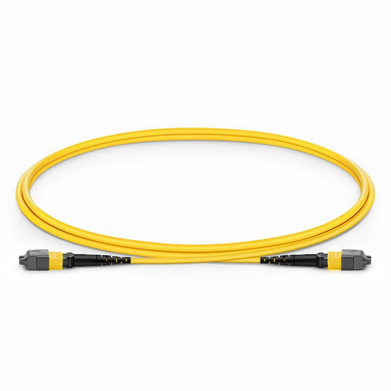 12F MTP® Trunk Cable APC(Female)-APC(Female) G657A1 0.35dB Max LSZH Yellow Jacket