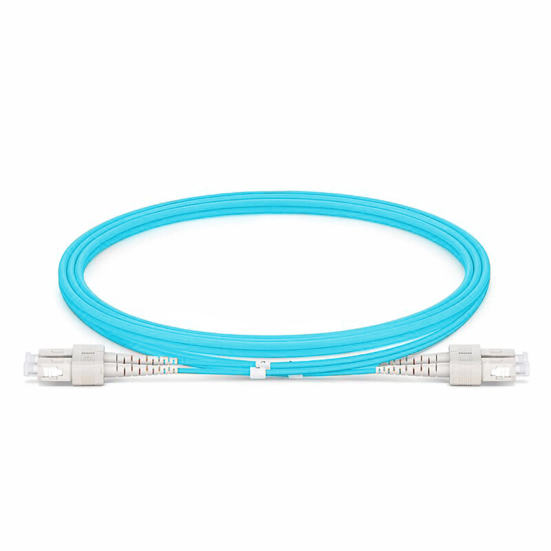 3.0mm SC/UPC-SC/UPC Duplex 50/125um OM3 LSZH Jacket Tight-Buffered Fiber Patch Cable