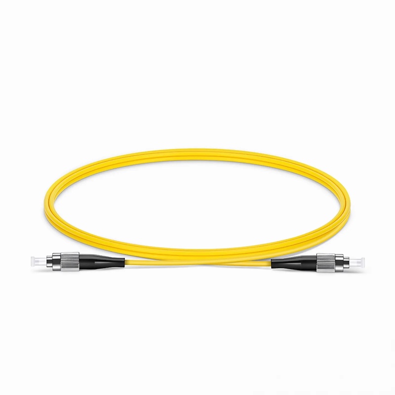 2.0mm FC/UPC-FC/UPC Simplex 9/125um G657A1 LSZH Jacket Tight-Buffered Fiber Patch Cable