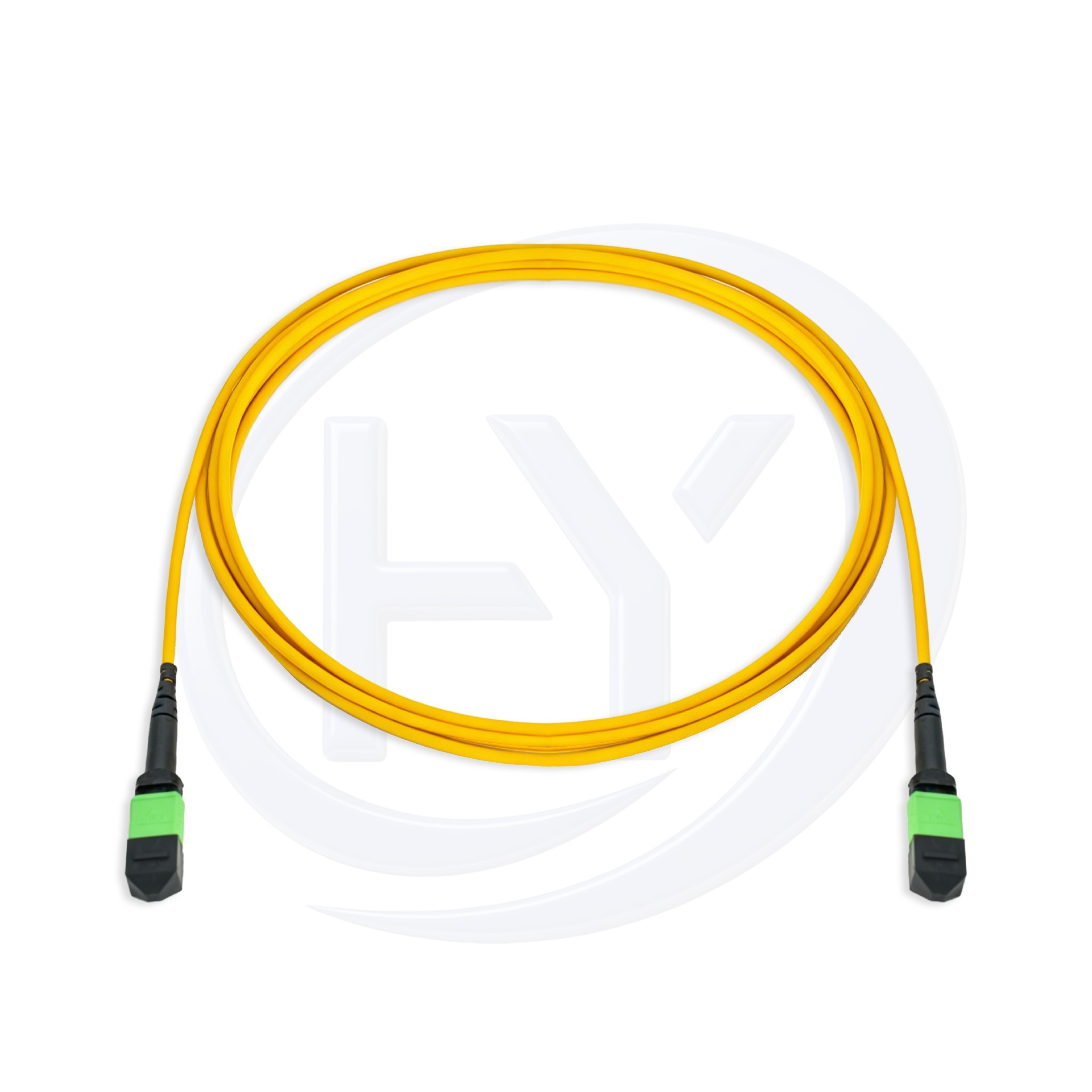 12F MTP® Trunk Cable APC(Female)-APC(Female) G657A1 0.35dB Max LSZH Yellow Jacket