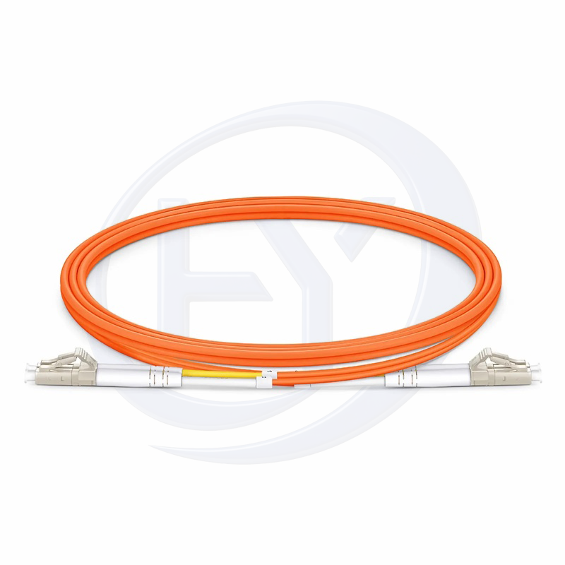 1.8mm LC/UPC-LC/UPC Duplex 62.5/125um OM1 PVC Jacket Tight-Buffered Fiber Patch Cable