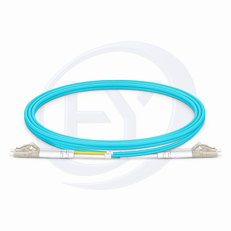 1.8mm LC/UPC-LC/UPC Duplex 50/125um OM3 LSZH Jacket Tight-Buffered Fiber Patch Cable