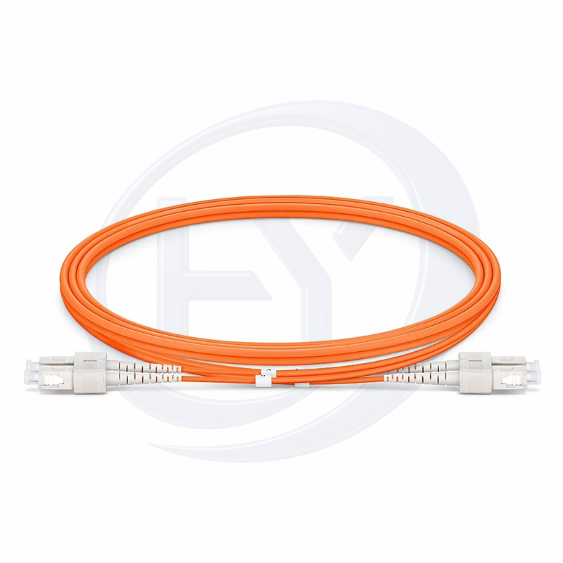 3.0mm SC/UPC-SC/UPC Duplex 62.5/125um OM1 PVC Jacket Tight-Buffered Fiber Patch Cable