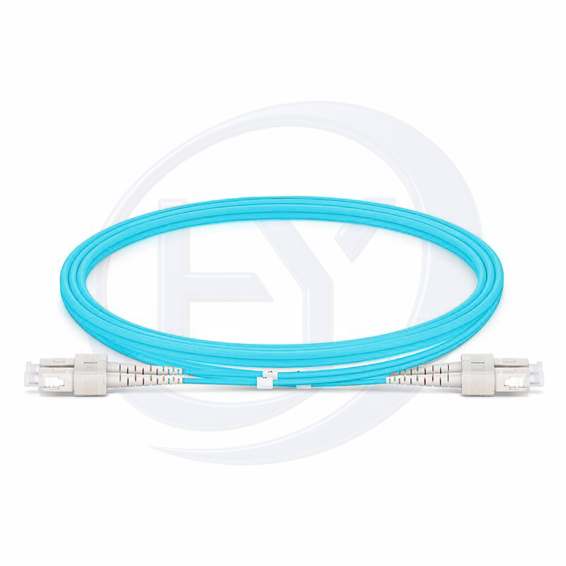 3.0mm SC/UPC-SC/UPC Duplex 50/125um OM3 LSZH Jacket Tight-Buffered Fiber Patch Cable