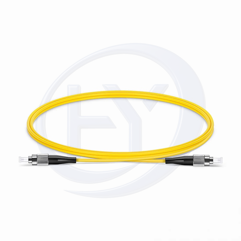 2.0mm FC/UPC-FC/UPC Simplex 9/125um G657A1 LSZH Jacket Tight-Buffered Fiber Patch Cable