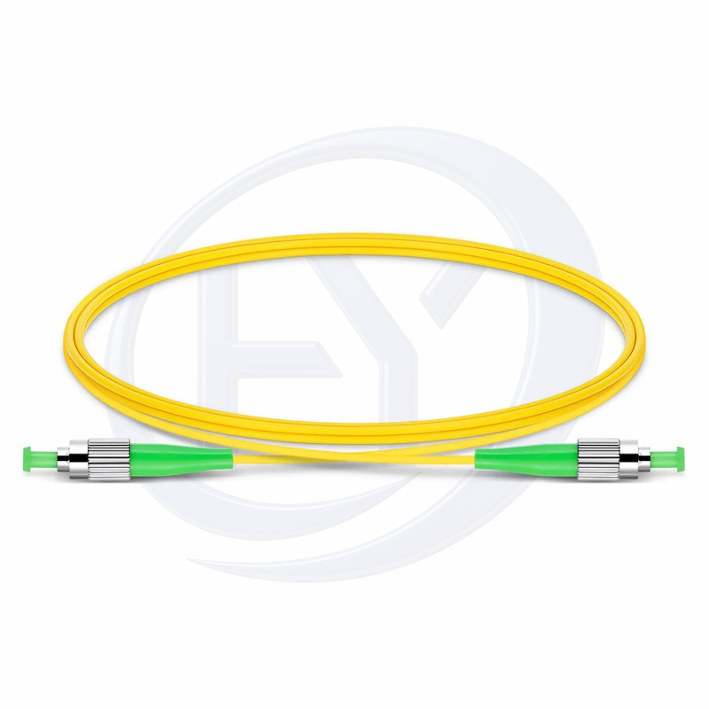 2.0mm FC/APC-FC/APC Simplex 9/125um G657A1 LSZH Jacket Tight-Buffered Fiber Patch Cable