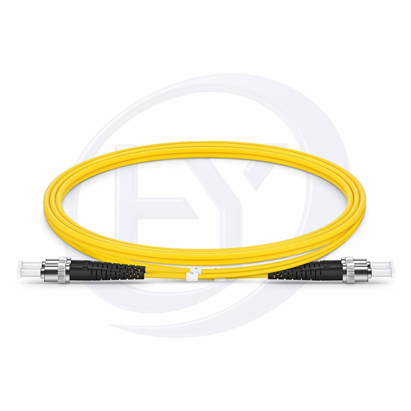 2.0mm ST/UPC-ST/UPC Simplex 9/125um G657A1 LSZH Jacket Tight-Buffered Fiber Patch Cable